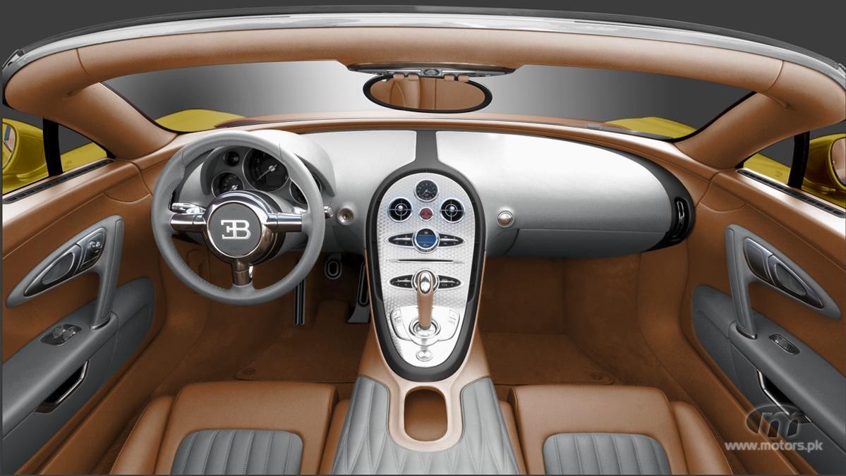 bugatti interior picture